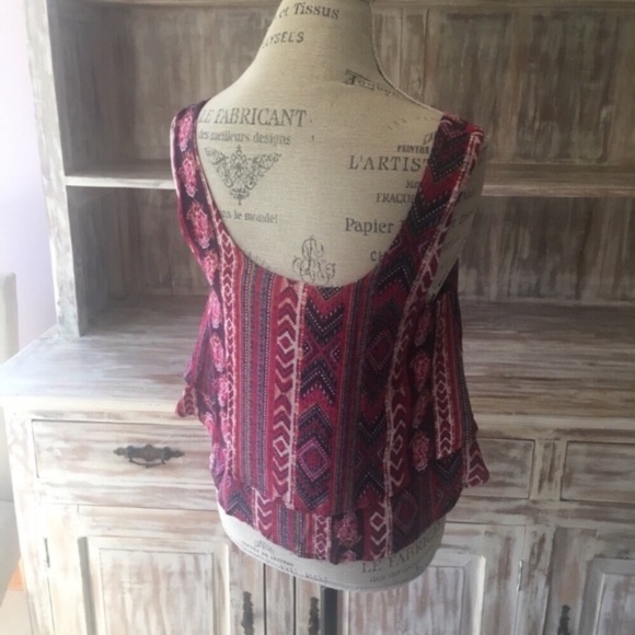 NWOT “Amethyst” tiered flounce tank top - Picture 2 of 3